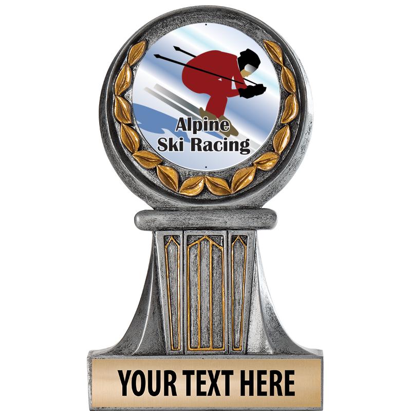 5.5" GRECIAN WREATH RESIN