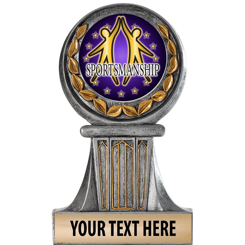 5.5" GRECIAN WREATH RESIN