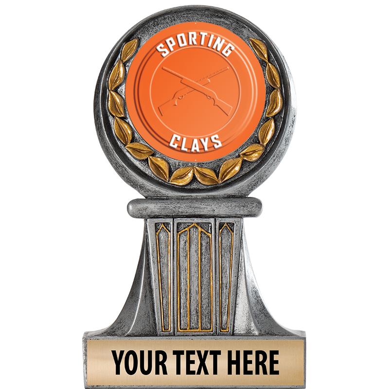 5.5" GRECIAN WREATH RESIN