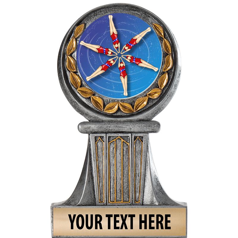 5.5" GRECIAN WREATH RESIN