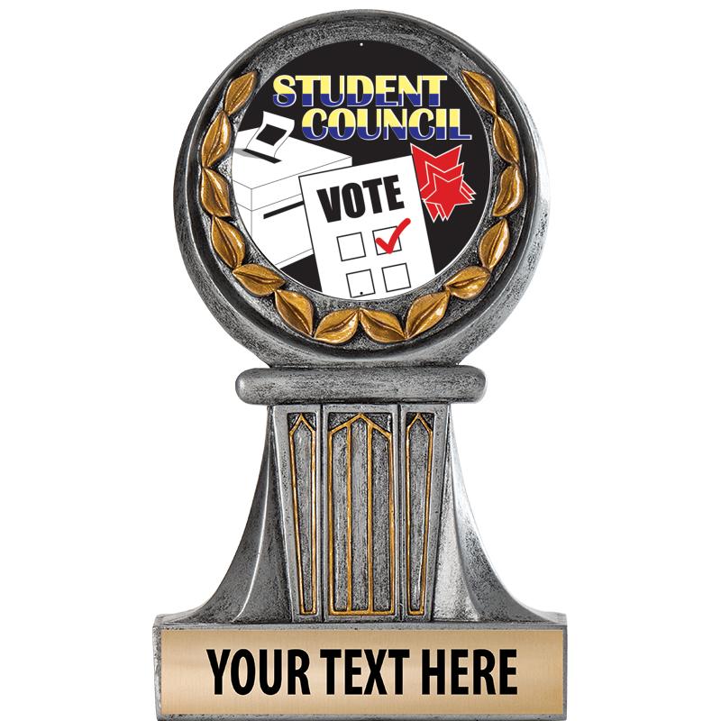 5.5" GRECIAN WREATH RESIN