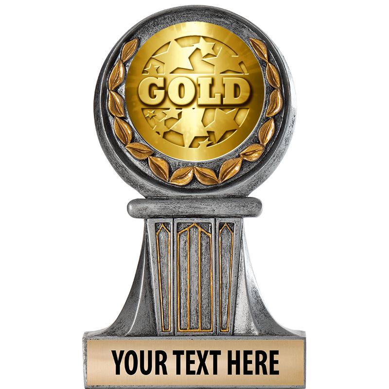 5.5" GRECIAN WREATH RESIN