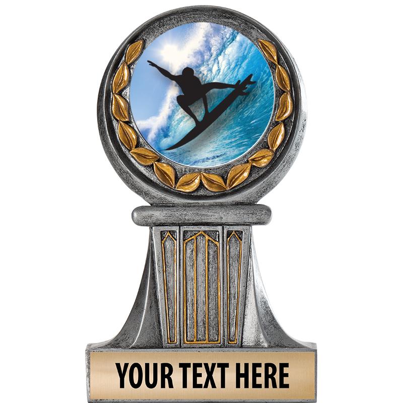 5.5" GRECIAN WREATH RESIN