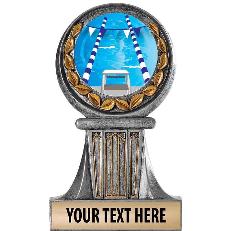 5.5" GRECIAN WREATH RESIN