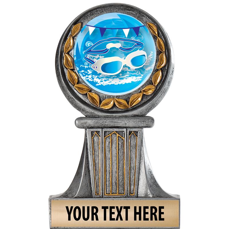 5.5" GRECIAN WREATH RESIN