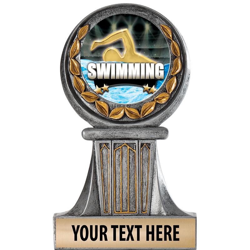 5.5" GRECIAN WREATH RESIN