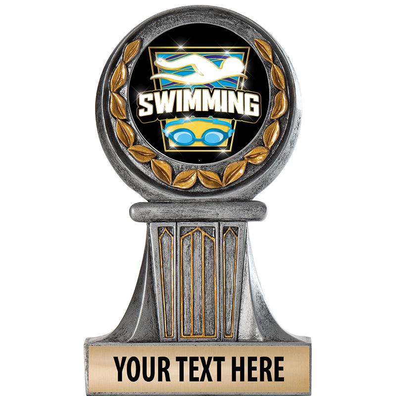 5.5" GRECIAN WREATH RESIN