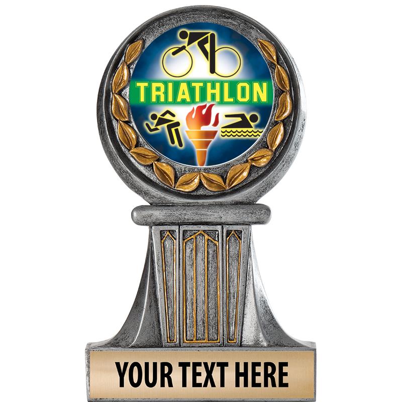 5.5" GRECIAN WREATH RESIN