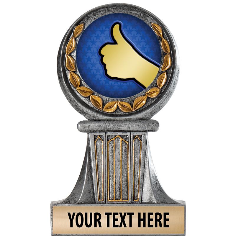 5.5" GRECIAN WREATH RESIN