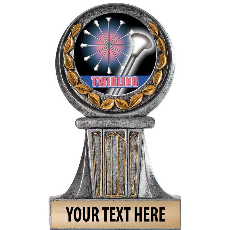 5.5" GRECIAN WREATH RESIN