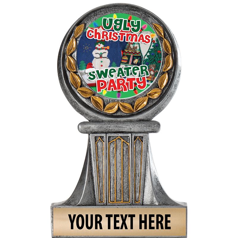 5.5" GRECIAN WREATH RESIN