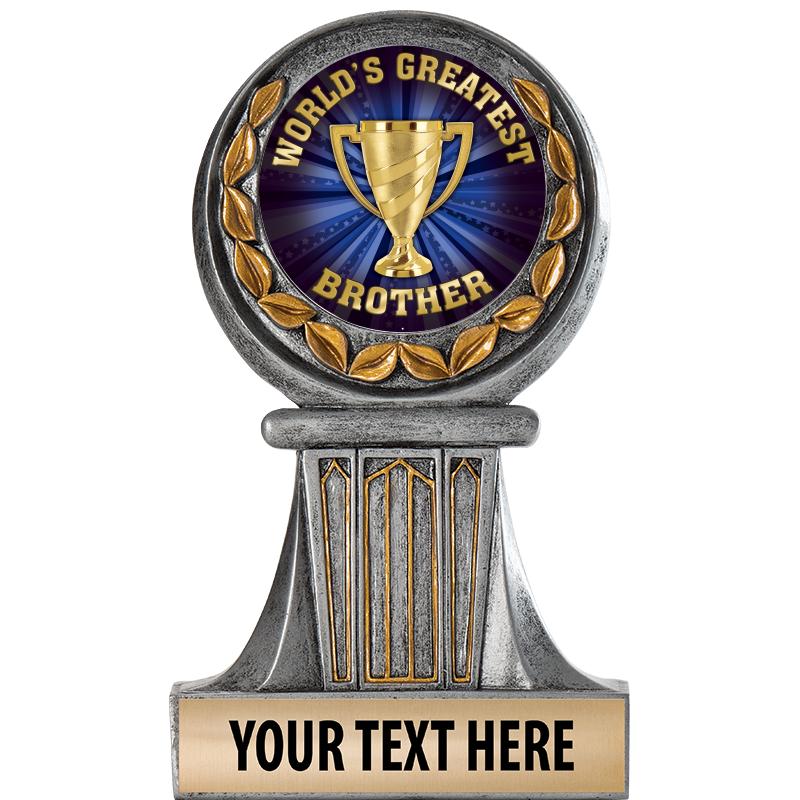 5.5" GRECIAN WREATH RESIN