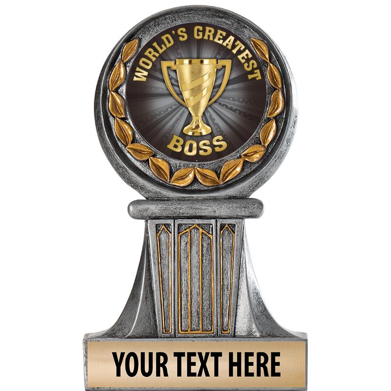 5.5" GRECIAN WREATH RESIN