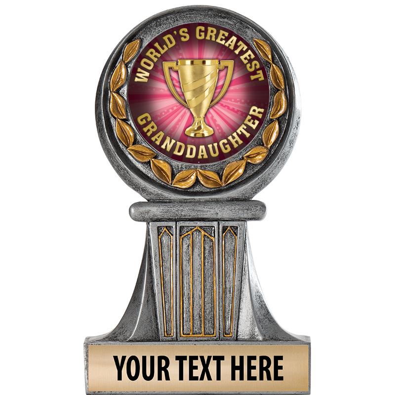 5.5" GRECIAN WREATH RESIN