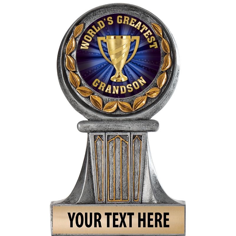 5.5" GRECIAN WREATH RESIN