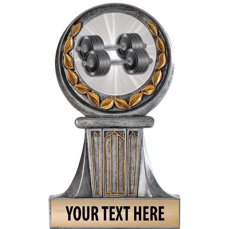 5.5" GRECIAN WREATH RESIN