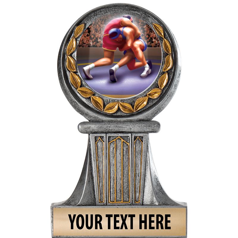 5.5" GRECIAN WREATH RESIN