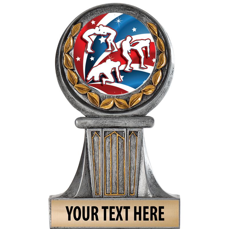 5.5" GRECIAN WREATH RESIN