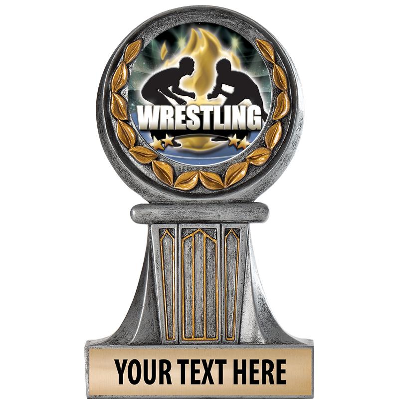 5.5" GRECIAN WREATH RESIN