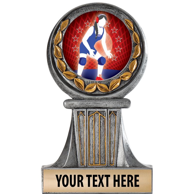 5.5" GRECIAN WREATH RESIN