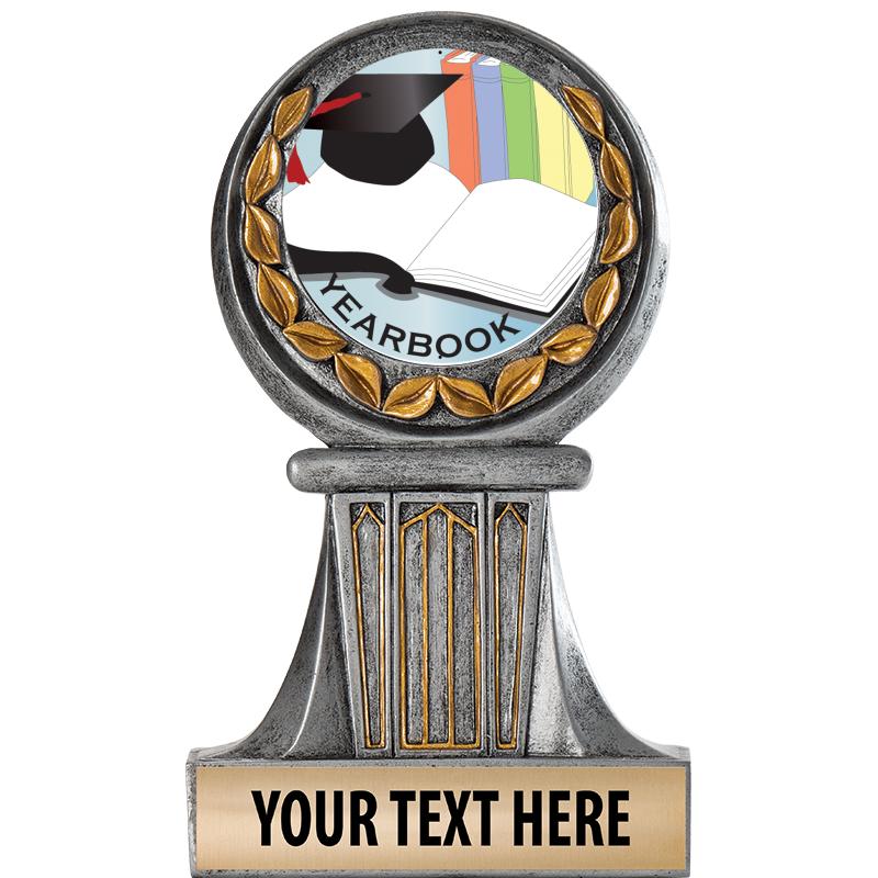 5.5" GRECIAN WREATH RESIN