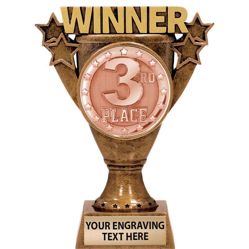 5.5" WINNER INSERT SCULPTURE