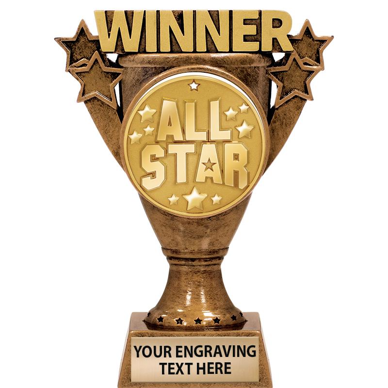 5.5" WINNER INSERT SCULPTURE