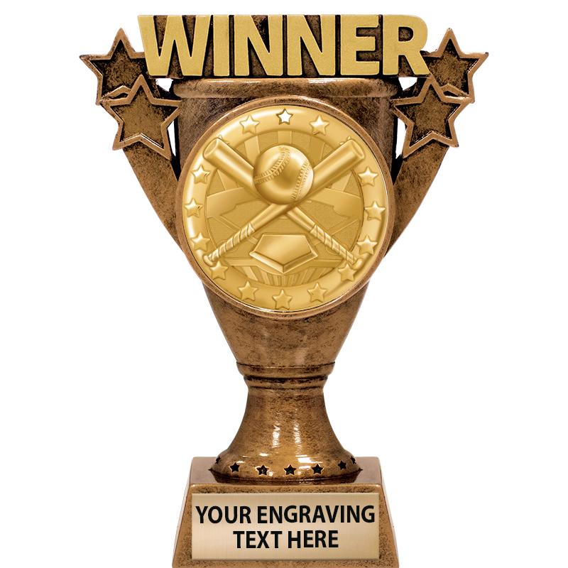 5.5" WINNER INSERT SCULPTURE