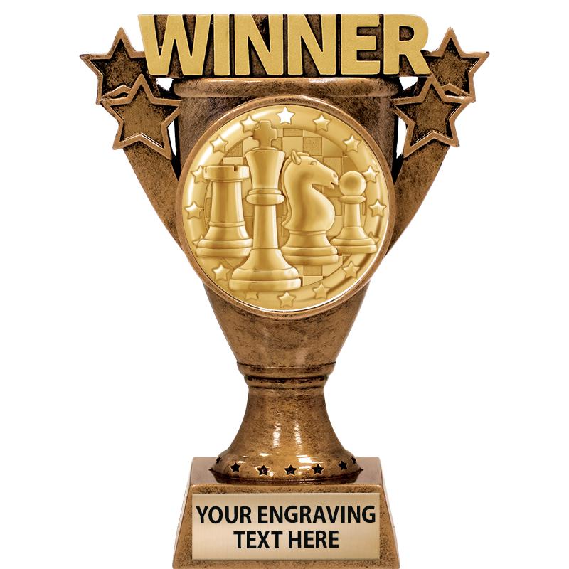 5.5" WINNER INSERT SCULPTURE