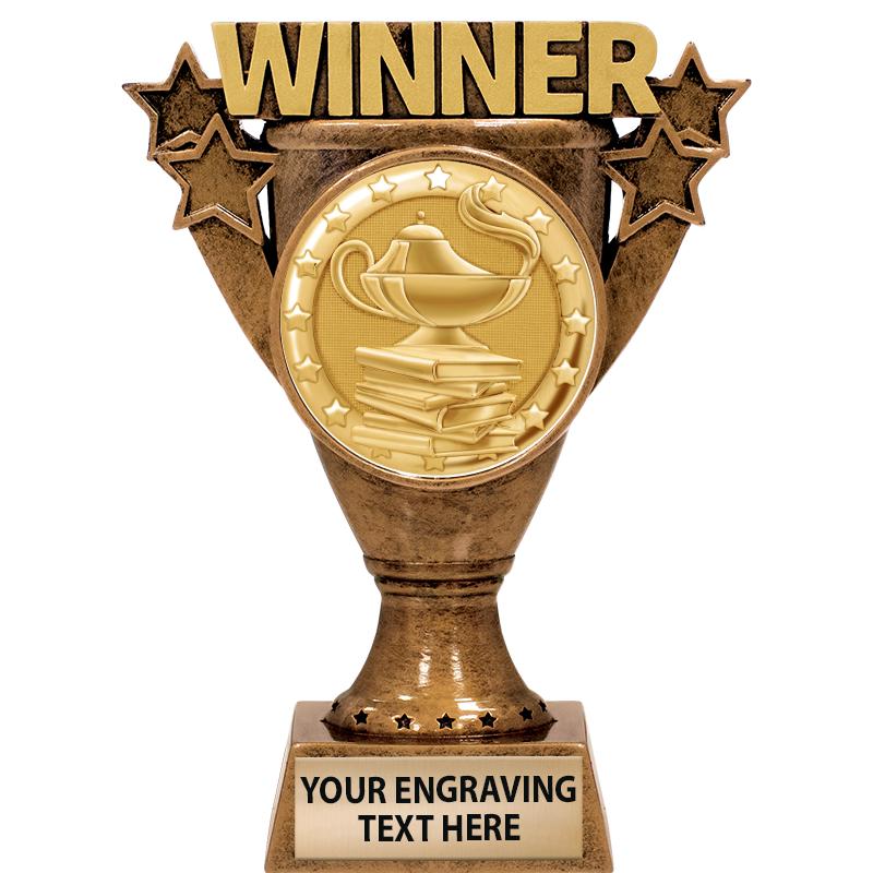 5.5" WINNER INSERT SCULPTURE