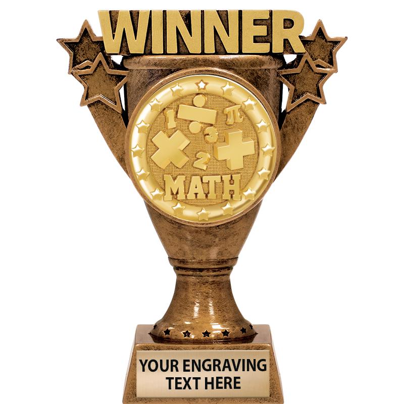 5.5" WINNER INSERT SCULPTURE