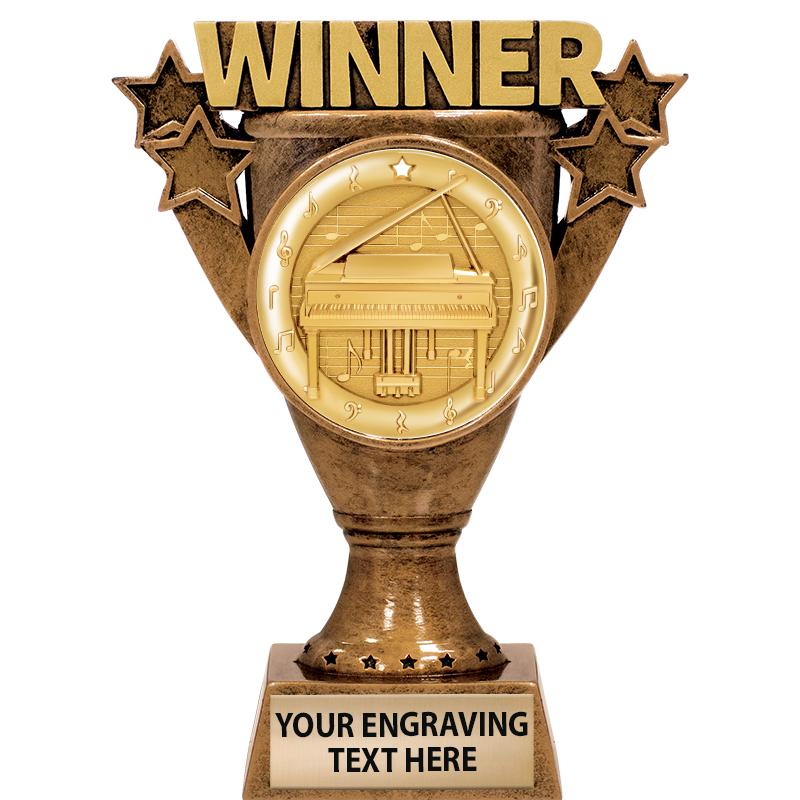 5.5" WINNER INSERT SCULPTURE