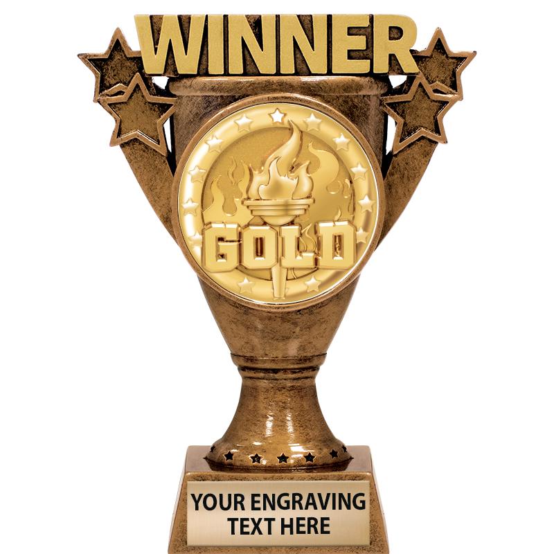 5.5" WINNER INSERT SCULPTURE