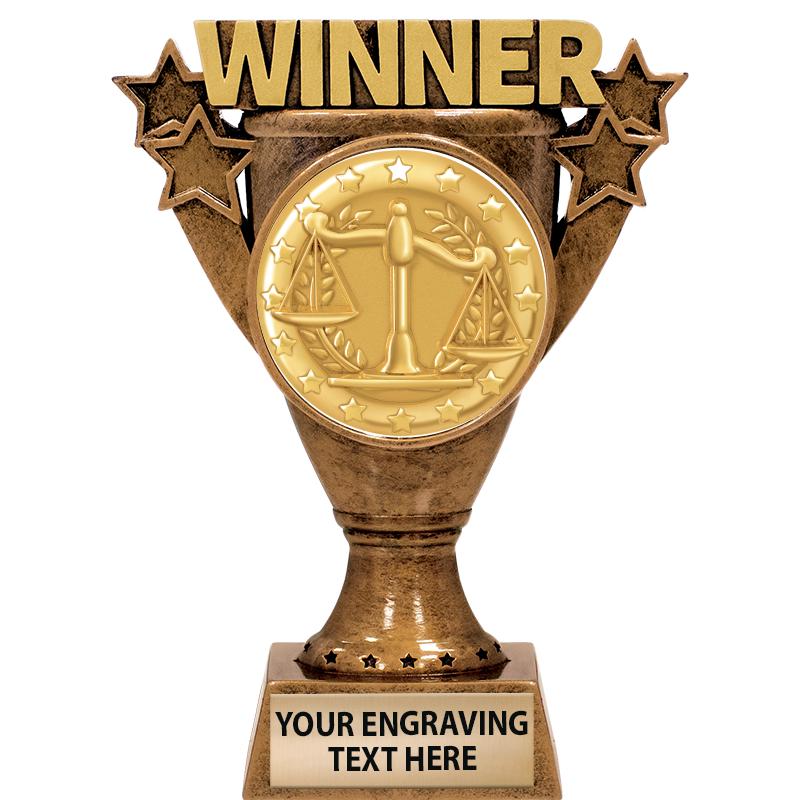 5.5" WINNER INSERT SCULPTURE