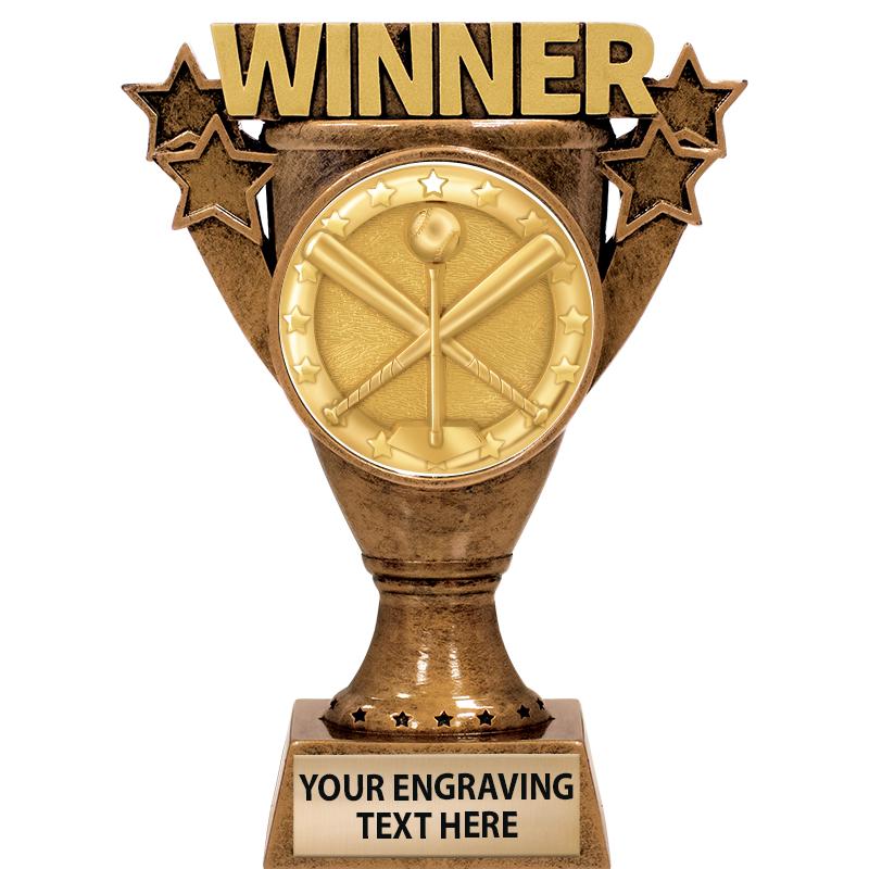 5.5" WINNER INSERT SCULPTURE