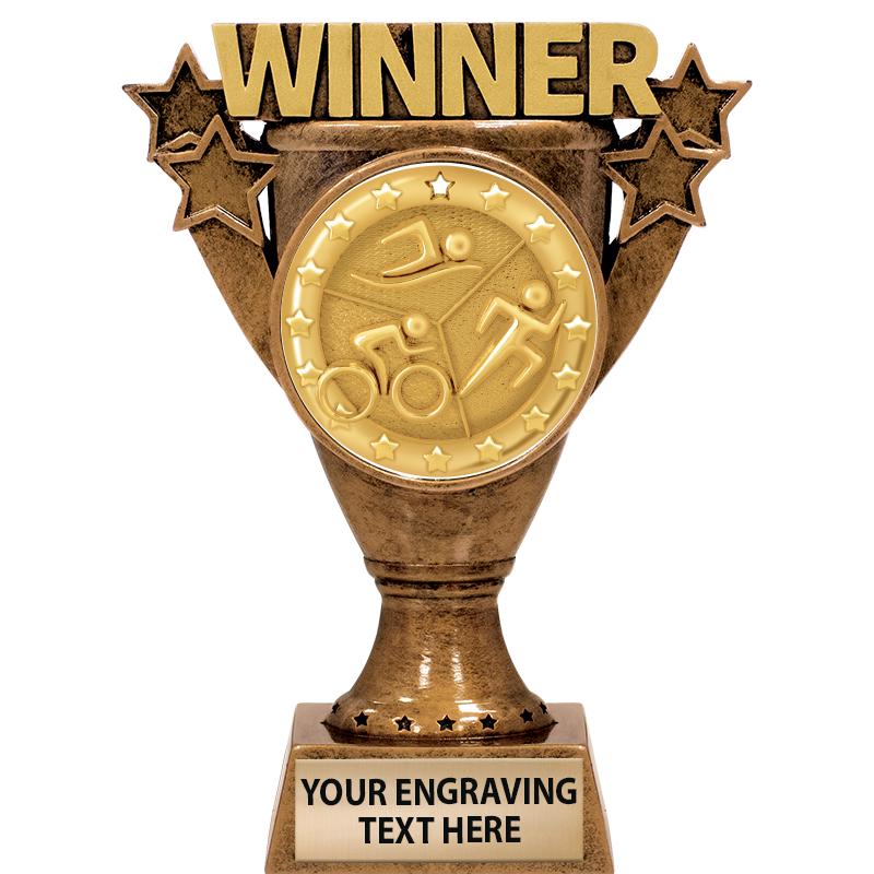 5.5" WINNER INSERT SCULPTURE