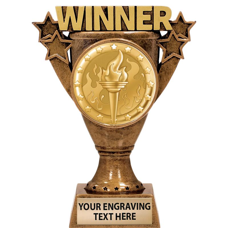 5.5" WINNER INSERT SCULPTURE