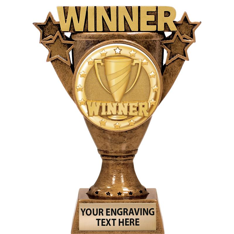 5.5" WINNER INSERT SCULPTURE