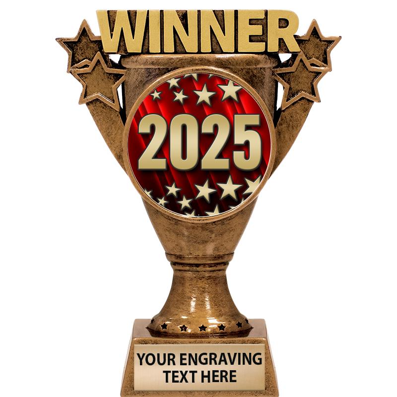 5.5" WINNER INSERT SCULPTURE