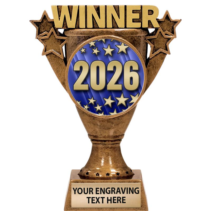 5.5" WINNER INSERT SCULPTURE