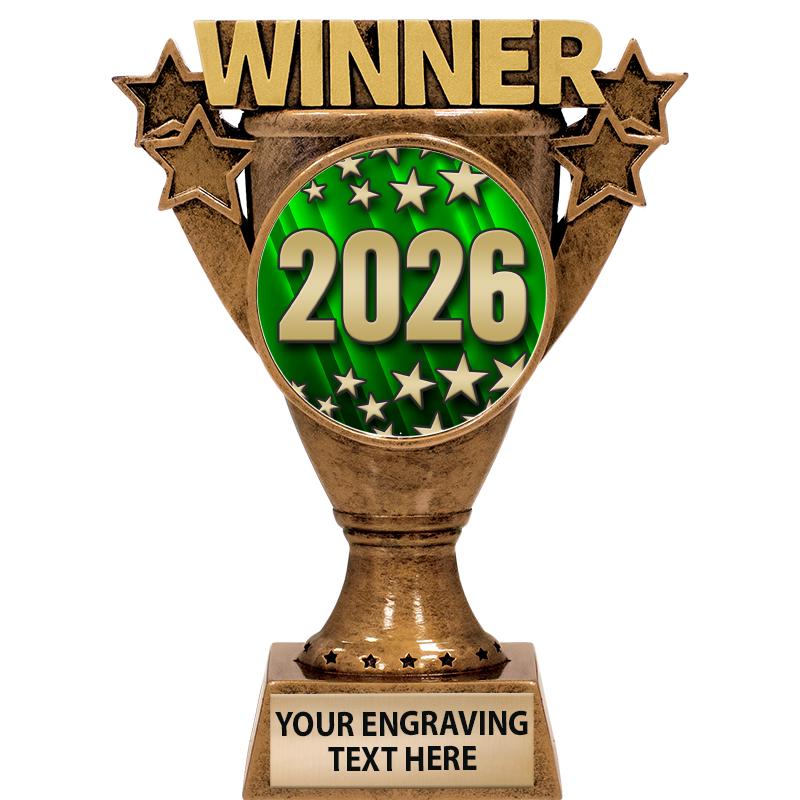 5.5" WINNER INSERT SCULPTURE