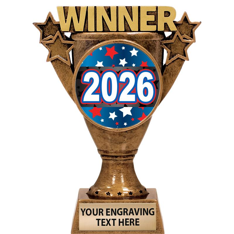 5.5" WINNER INSERT SCULPTURE