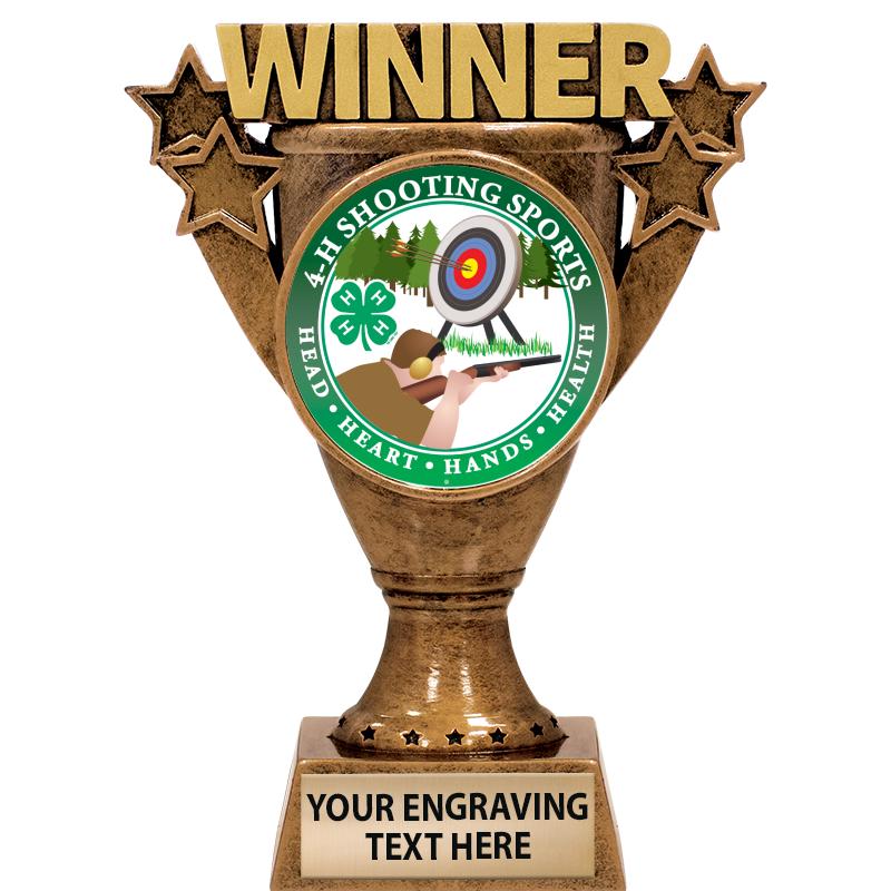 5.5" WINNER INSERT SCULPTURE