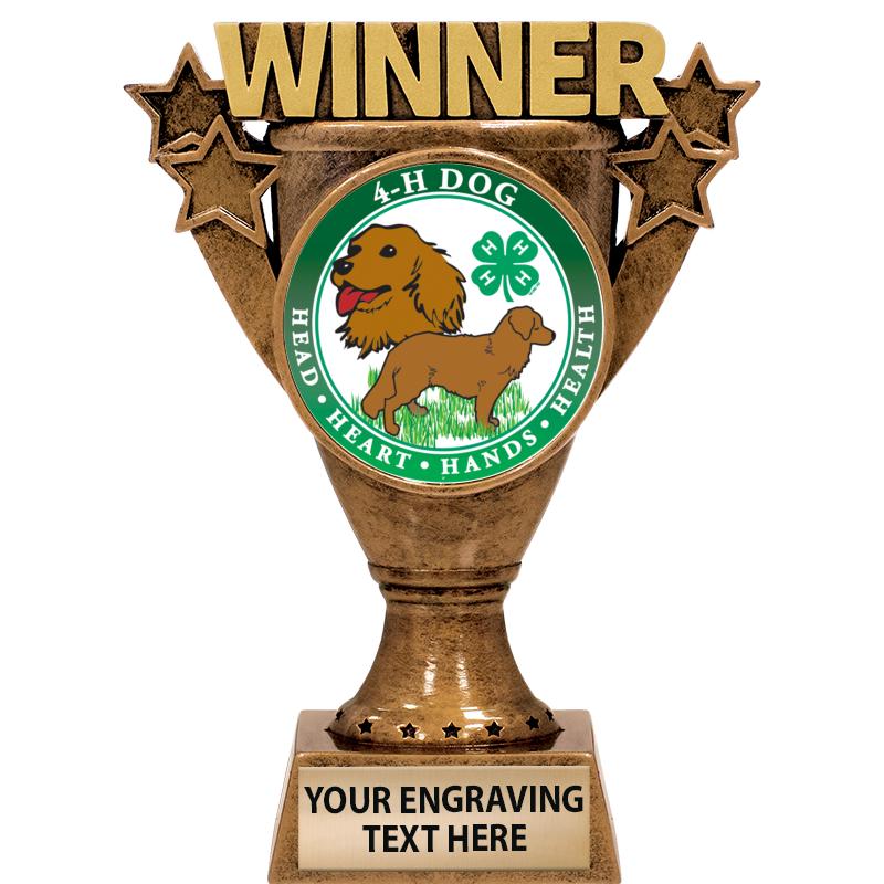 5.5" WINNER INSERT SCULPTURE