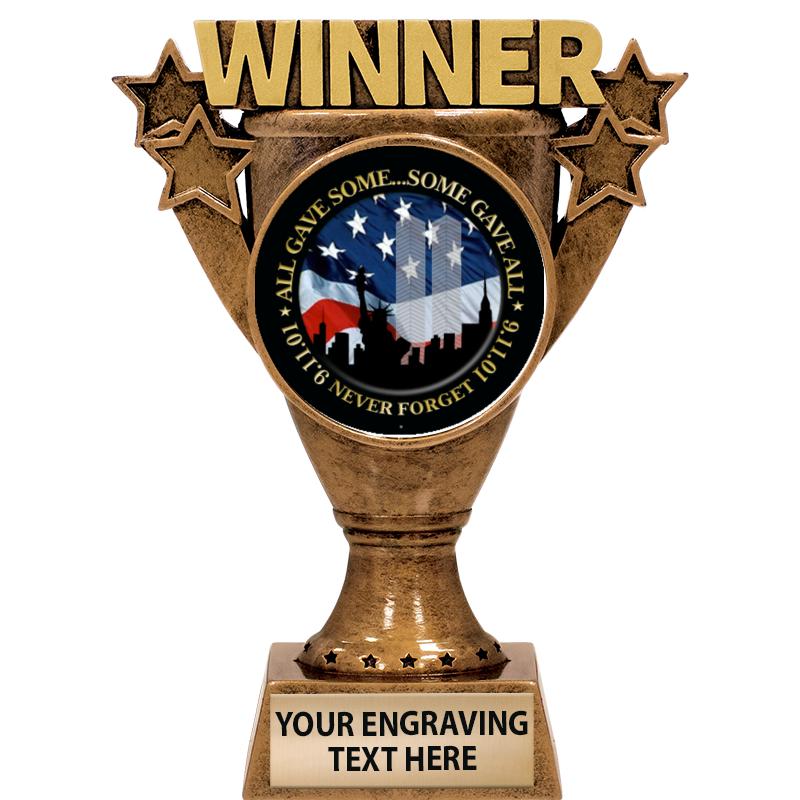 5.5" WINNER INSERT SCULPTURE