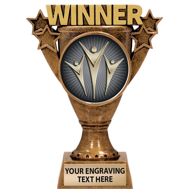 5.5" WINNER INSERT SCULPTURE