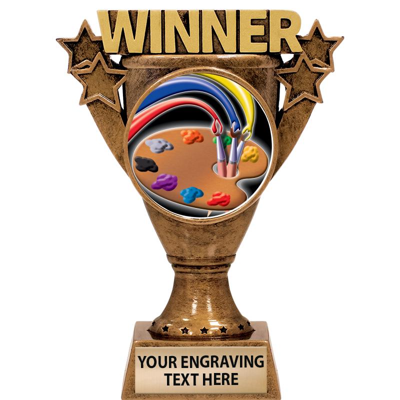 5.5" WINNER INSERT SCULPTURE