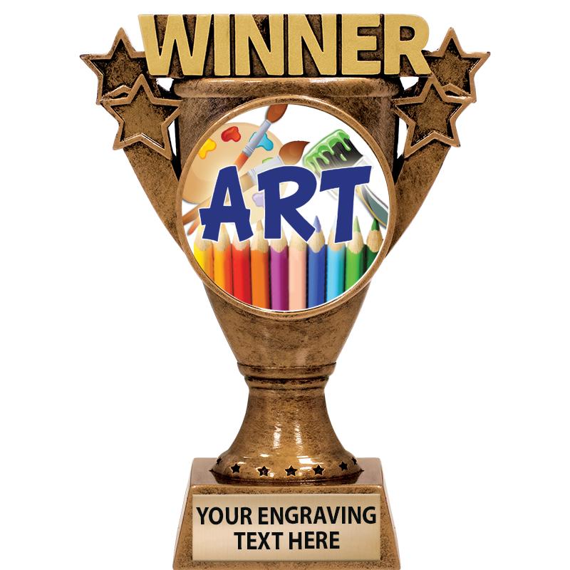 5.5" WINNER INSERT SCULPTURE