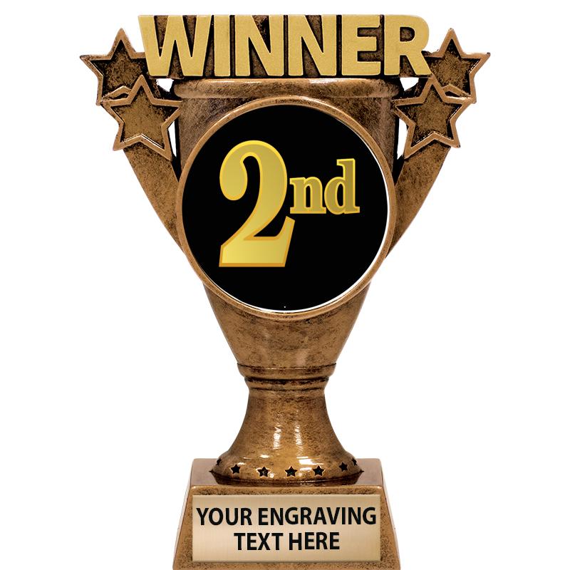 5.5" WINNER INSERT SCULPTURE