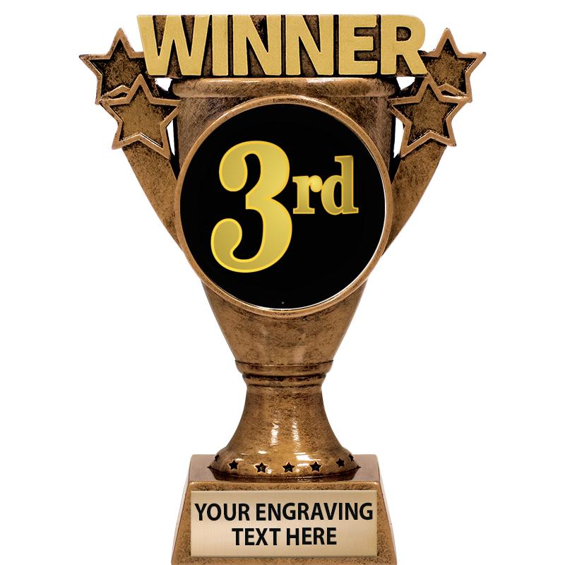 5.5" WINNER INSERT SCULPTURE